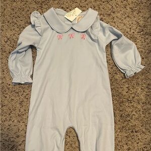 The Beaufort Bonnet Company Biltmore Romper Bows